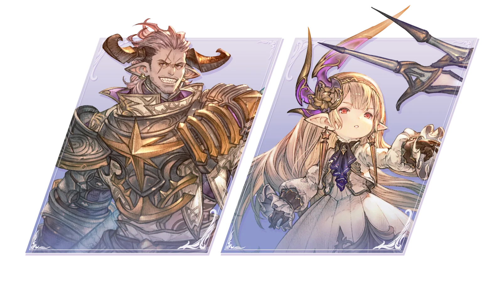 Official update illustration explaining Fraux and Fediel character unlocks
