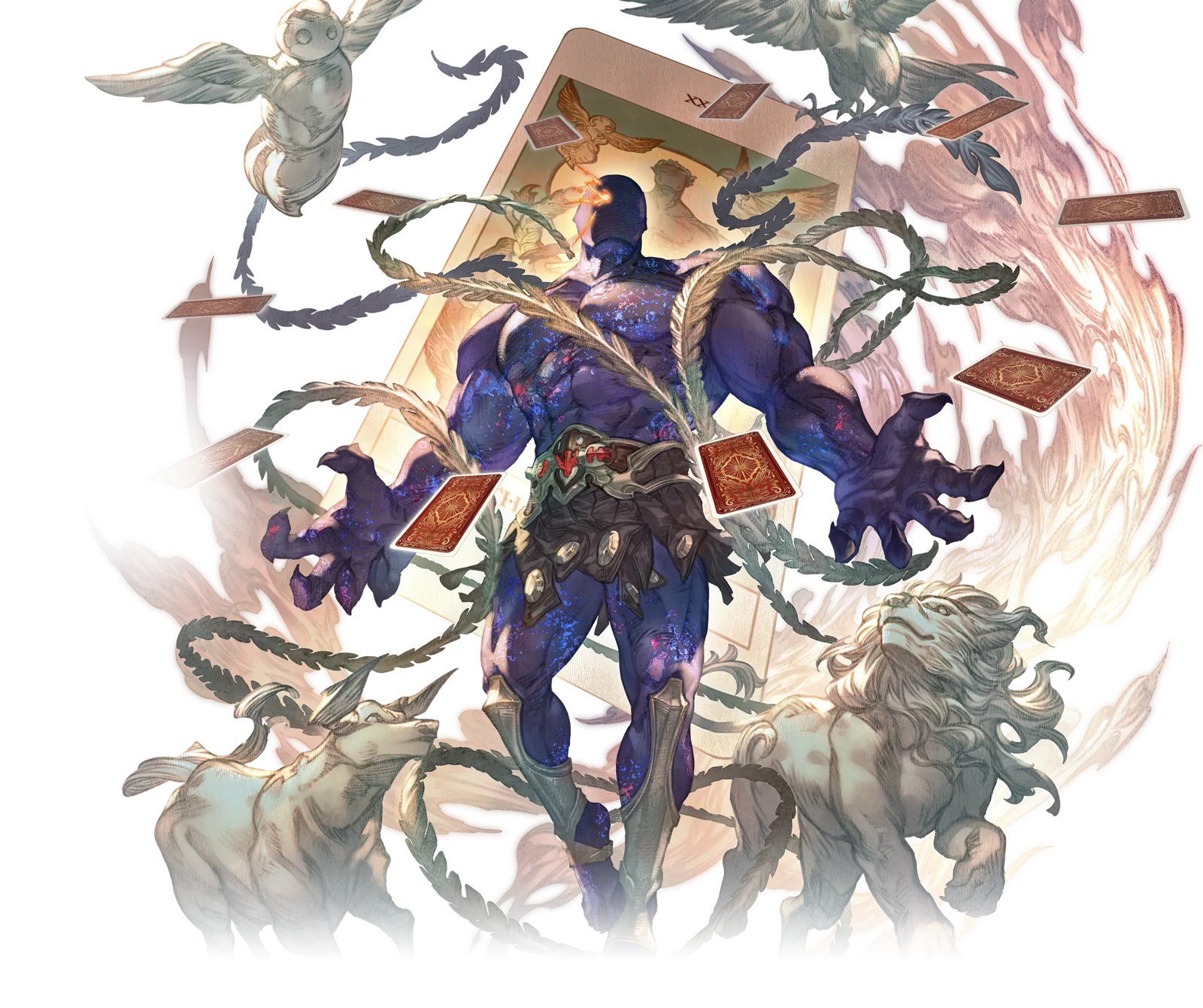 Official The World character artwork from Endless Ragnarok