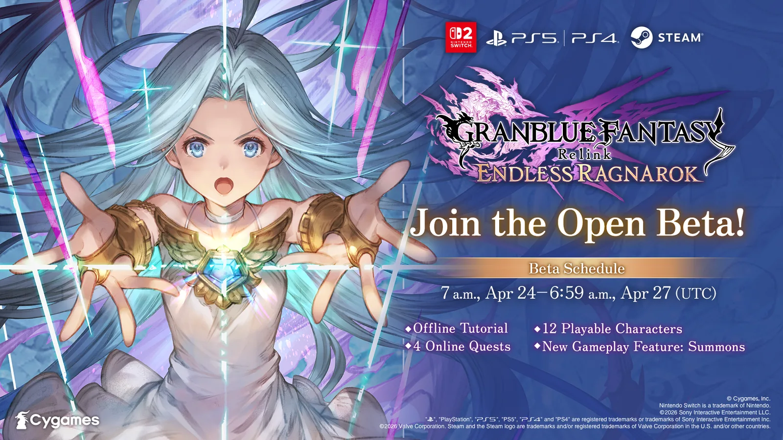 Official Endless Ragnarok open beta promotional artwork